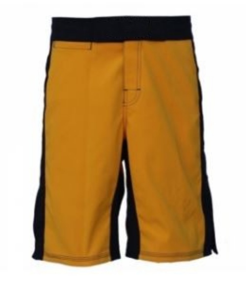 Fight Shorts, Gold and Black